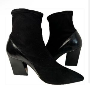 Iro Paris Stenza Leather Suede Ankle Boots. Size 36. NWT